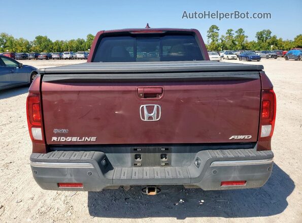 5FPYK3F73KB017034 2019 HONDA RIDGELINE Burgundy 