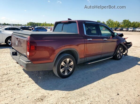 5FPYK3F73KB017034 2019 HONDA RIDGELINE Burgundy 