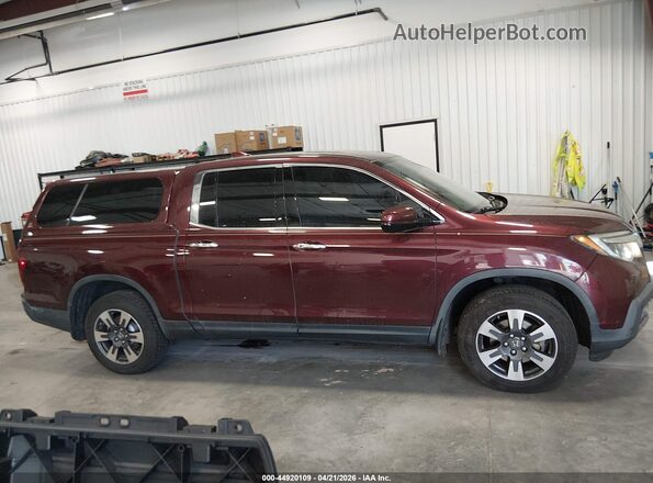 5FPYK3F74KB022162 2019 HONDA RIDGELINE Red უკანა სალონის ხედი