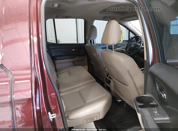5FPYK3F74KB022162 2019 HONDA RIDGELINE Red VIN კოდის სტიკერის ხედი
