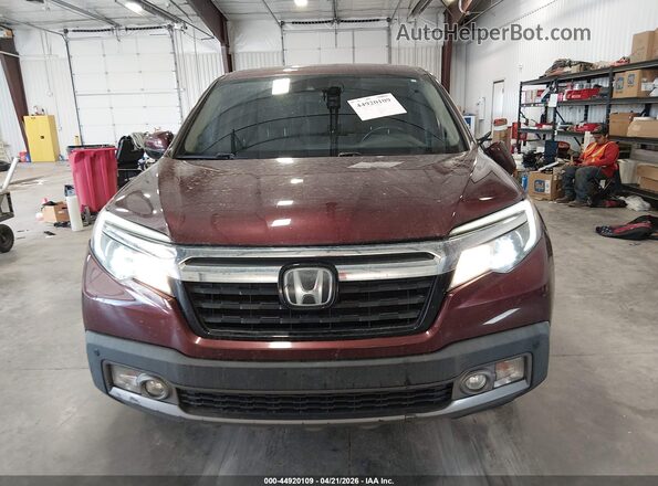 5FPYK3F74KB022162 2019 HONDA RIDGELINE Red ხელსაწყოთა პანელის ხედი