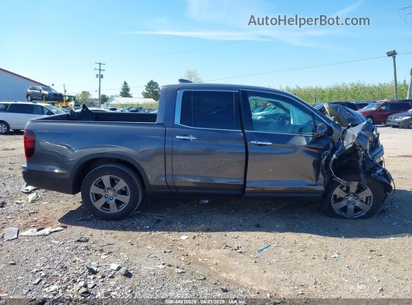 5FPYK3F74LB006884 2020 HONDA RIDGELINE Серый Вид задней части салона