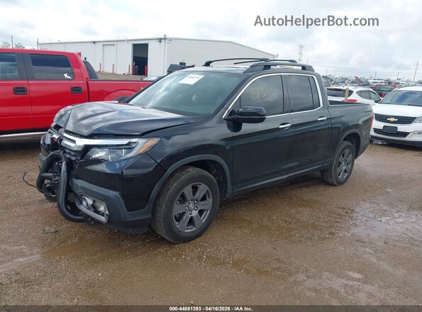 5FPYK3F75LB004836 2020 HONDA RIDGELINE Black Առջևի ձախ երեք քառորդ տեսարան