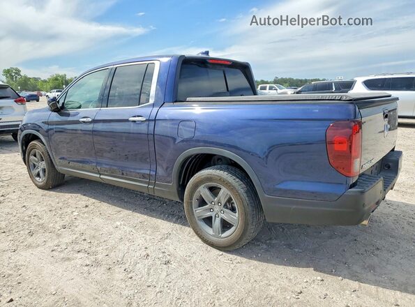 5FPYK3F76NB009532 2022 HONDA RIDGELINE Blue Tył lewy