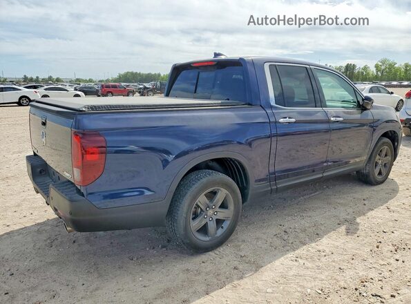5FPYK3F76NB009532 2022 HONDA RIDGELINE Blue Tył prawy