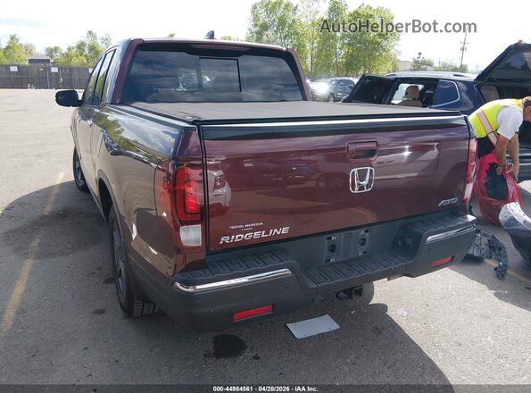 5FPYK3F77LB014705 2020 HONDA RIDGELINE Maroon უკანა მარცხენა