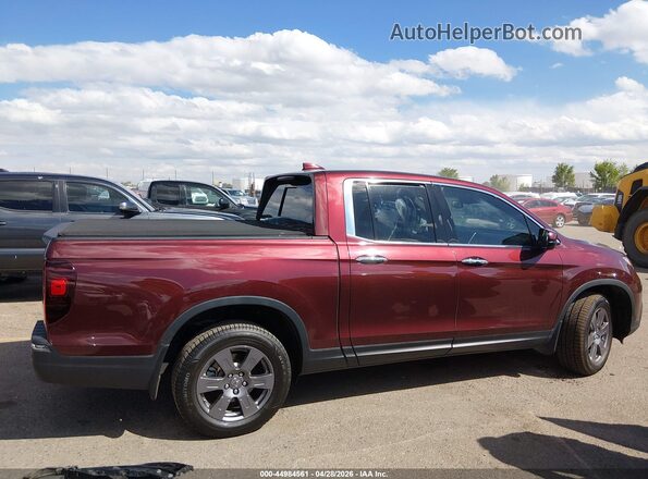5FPYK3F77LB014705 2020 HONDA RIDGELINE Maroon უკანა სალონის ხედი