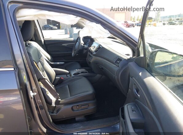 5FPYK3F77NB024220 2022 HONDA RIDGELINE Gray Widok wnętrza z przodu
