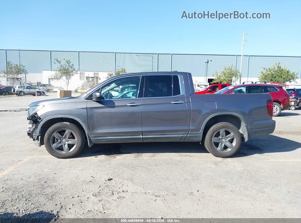 5FPYK3F77NB024220 2022 HONDA RIDGELINE Gray 