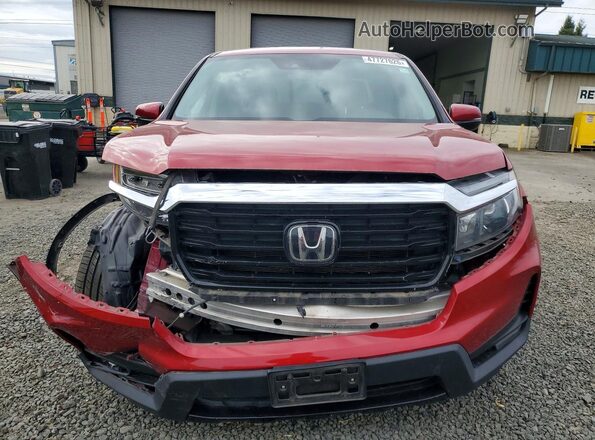 5FPYK3F7XMB025781 2021 HONDA RIDGELINE Red Դիմացի տեսք
