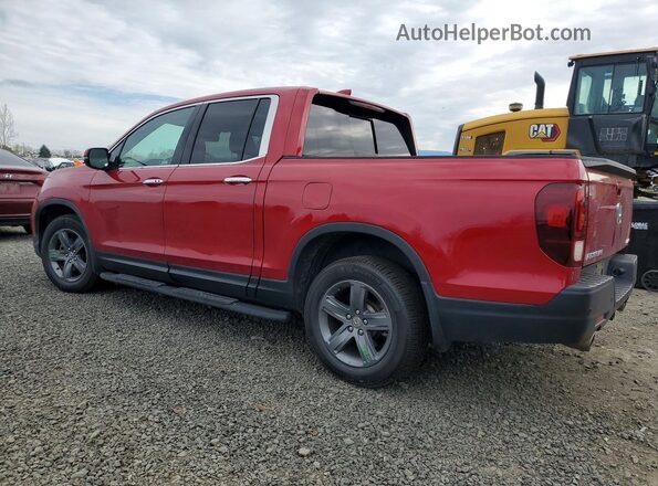5FPYK3F7XMB025781 2021 HONDA RIDGELINE Red Հետևի ձախ