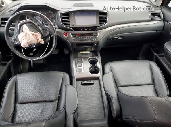 5FPYK3F7XMB025781 2021 HONDA RIDGELINE Red Առջևի վահանակի տեսք