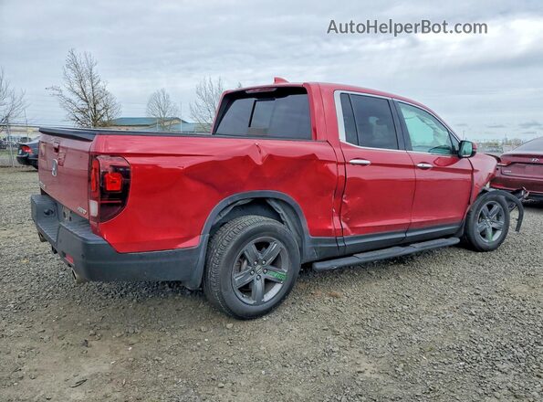 5FPYK3F7XMB025781 2021 HONDA RIDGELINE Red Հետևի աջ