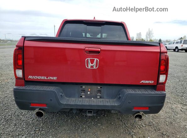 5FPYK3F7XMB025781 2021 HONDA RIDGELINE Red Հետևի տեսք