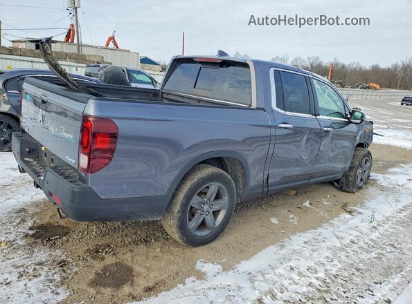 5FPYK3F7XNB005404 2022 HONDA RIDGELINE Gray 