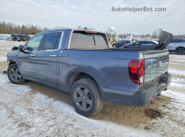 5FPYK3F7XNB005404 2022 HONDA RIDGELINE Gray 