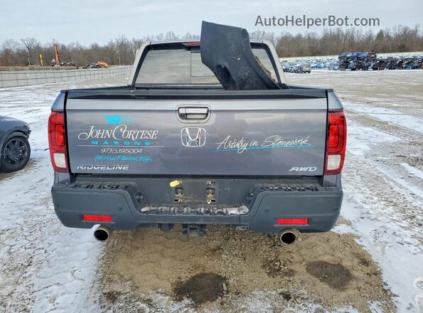 5FPYK3F7XNB005404 2022 HONDA RIDGELINE Gray 