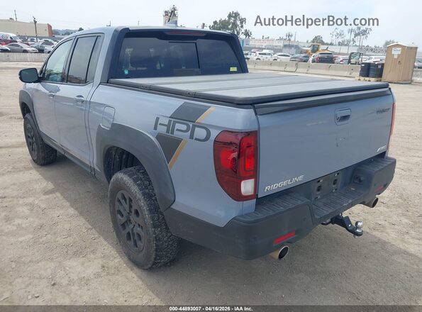 5FPYK3F85NB027822 2022 HONDA RIDGELINE Gray Հետևի ձախ