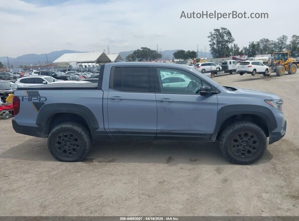 5FPYK3F85NB027822 2022 HONDA RIDGELINE Gray Սալոնի հետևի տեսք
