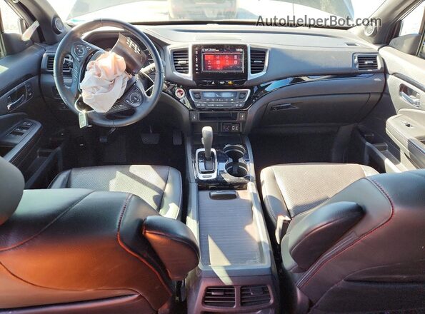 5FPYK3F88KB014784 2019 HONDA RIDGELINE Черный Вид панели приборов