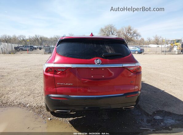 5GAERBKW6PJ175352 2023 BUICK ENCLAVE Red 