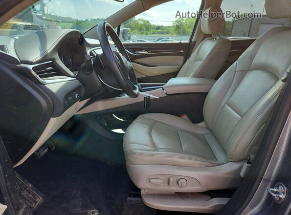 5GAEVAKW5LJ270761 2020 BUICK ENCLAVE Charcoal Вид салону спереду
