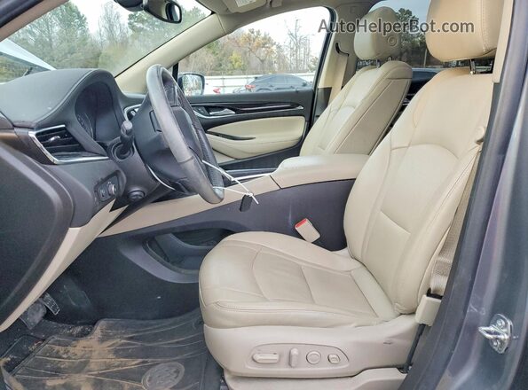 5GAEVBKW2MJ105239 2021 BUICK ENCLAVE Gray Front interior view