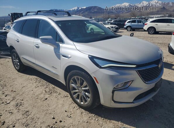 5GAEVCKW6RJ124535 2024 BUICK ENCLAVE Белый Передняя правая четверть