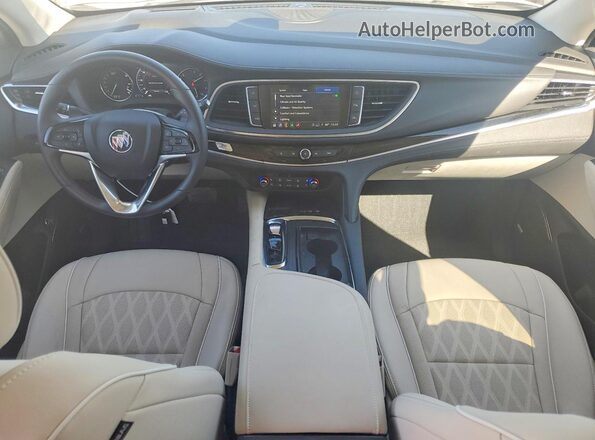 5GAEVCKW6RJ124535 2024 BUICK ENCLAVE Белый Вид панели приборов