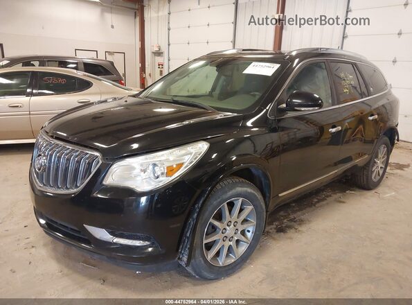 5GAKRAKD2HJ277907 2017 BUICK ENCLAVE Black Передня ліва чверть