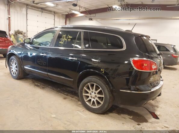 5GAKRAKD2HJ277907 2017 BUICK ENCLAVE Black Задня ліва чверть