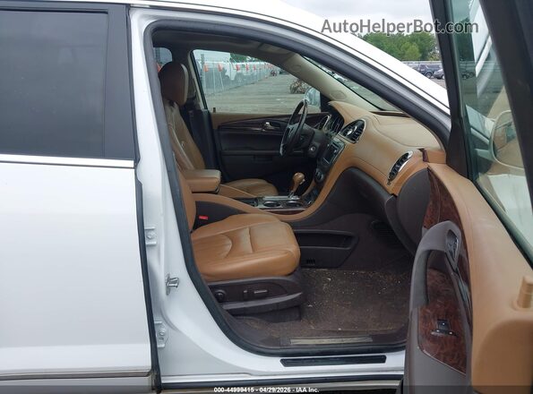5GAKRBKD9GJ274331 2016 BUICK ENCLAVE White Vista interior delantera
