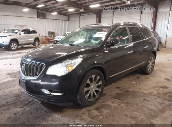 5GAKVBKD4HJ249656 2017 BUICK ENCLAVE Black Front left