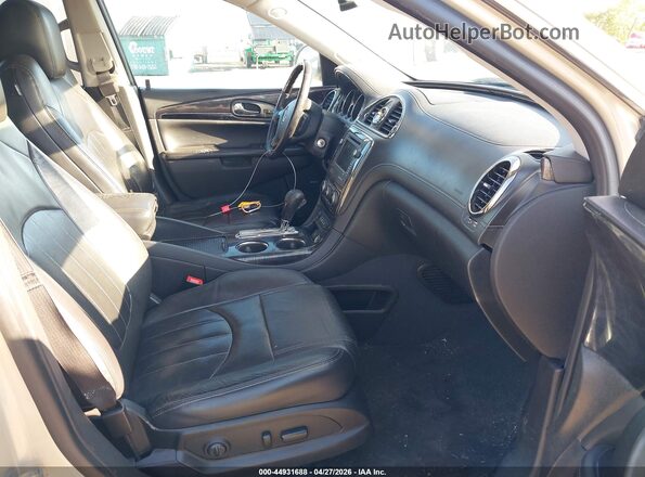 5GAKVBKD8GJ193137 2016 BUICK ENCLAVE Gold Front interior view