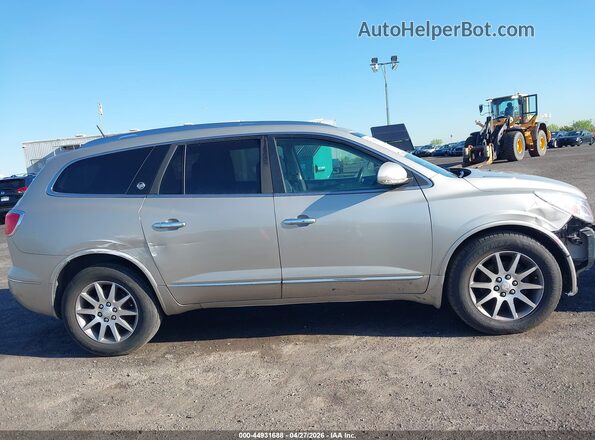5GAKVBKD8GJ193137 2016 BUICK ENCLAVE Gold Rear interior view