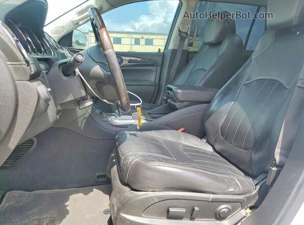 5GAKVBKDXGJ127219 2016 BUICK ENCLAVE White Front interior view