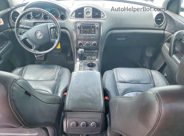 5GAKVBKDXGJ127219 2016 BUICK ENCLAVE White Dashboard view