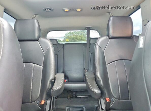 5GAKVBKDXGJ127219 2016 BUICK ENCLAVE White Rear seats view