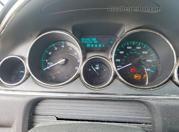 5GAKVBKDXGJ127219 2016 BUICK ENCLAVE White Instrument cluster view