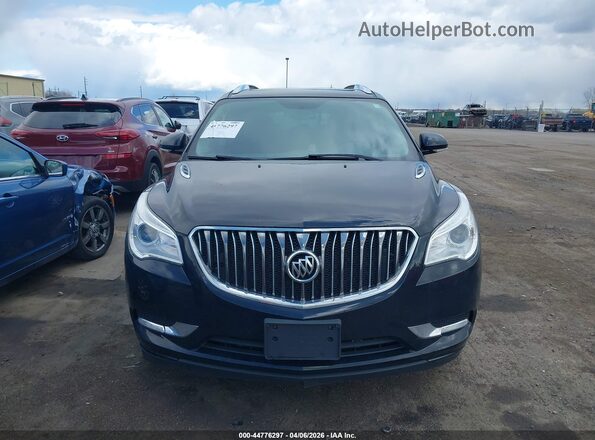5GAKVBKDXGJ303573 2016 BUICK ENCLAVE Черный Вид щитка приборов