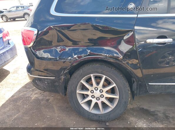 5GAKVBKDXGJ303573 2016 BUICK ENCLAVE Черный Вид спереди