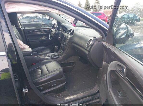 5GAKVBKDXGJ303573 2016 BUICK ENCLAVE Черный Вид салона спереди