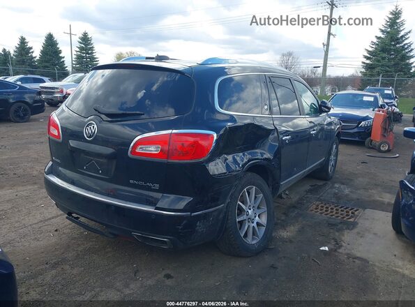 5GAKVBKDXGJ303573 2016 BUICK ENCLAVE Черный Задняя правая четверть