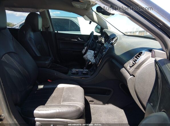 5GAKVBKDXGJ343121 2016 BUICK ENCLAVE Black წინა სალონის ხედი