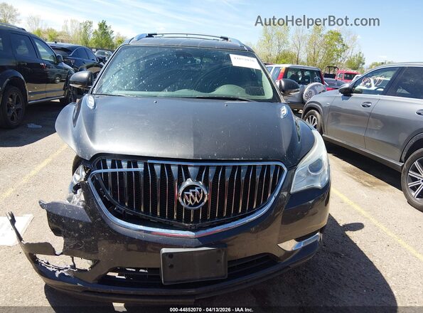 5GAKVBKDXGJ343121 2016 BUICK ENCLAVE Black ხელსაწყოთა პანელის ხედი