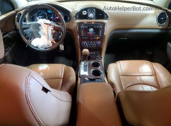5GAKVCKD2GJ194709 2016 BUICK ENCLAVE Tan Vista del salpicadero
