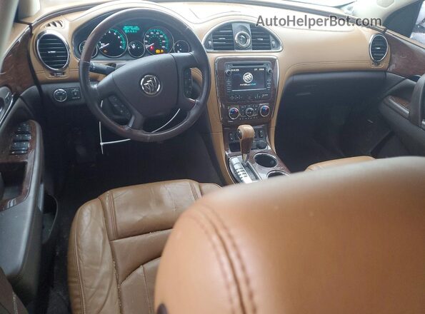 5GAKVCKD3HJ337197 2017 BUICK ENCLAVE White Dashboard view