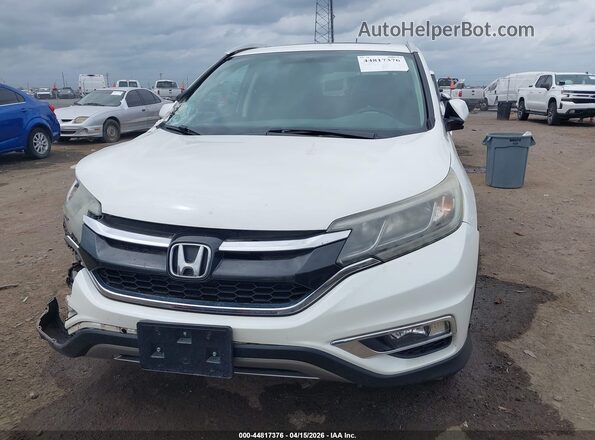 5J6RM3H77GL032185 2016 HONDA CR-V White Instrument cluster view