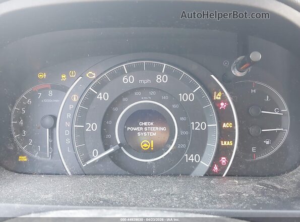 5J6RM3H96GL014262 2016 HONDA CR-V Gray Rear seats view