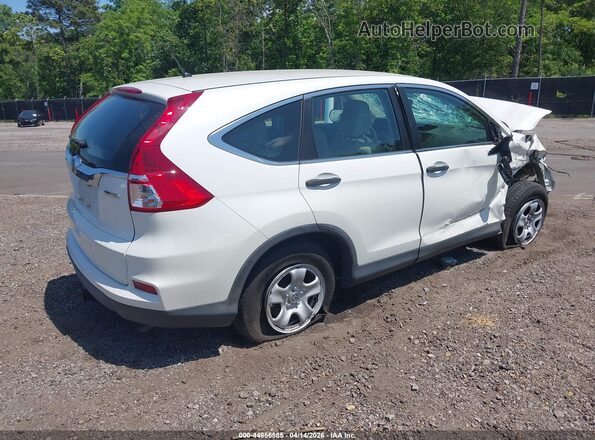 5J6RM4H38GL069782 2016 HONDA CR-V White Trasero derecho